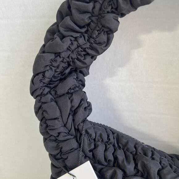 Jason Wu Fay Bubbles Puffy Shoulder Bag Black Quilted Small NEW - Picture 2 of 14